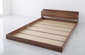 棚・コンセント付きフロアベッド W.coRe ダブルコア ベッドフレームのみ セミダブル 送料無料 - 【公式】allecore(アレコレ) 家具インテリア・生活雑貨のオンライン通販