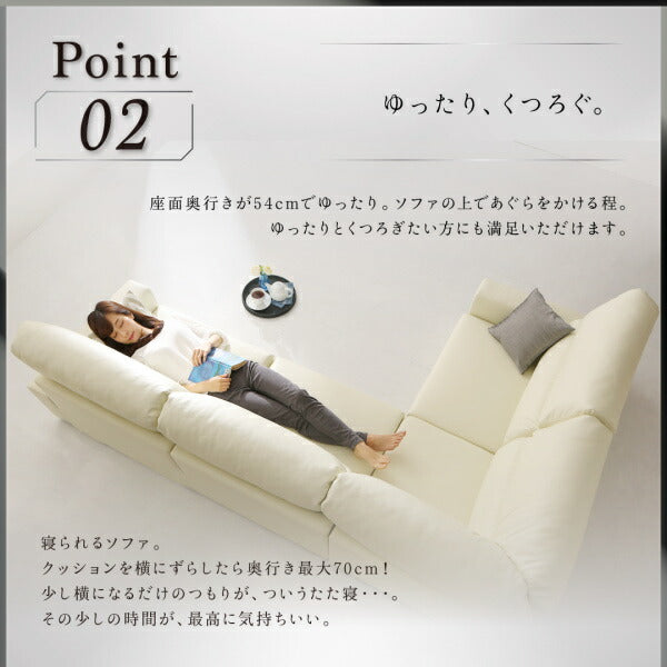 【新商品】フロアコーナーソファ LOWARD ロワード ソファ&オットマンセット ロータイプ 4P 送料無料