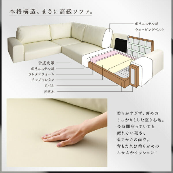 【新商品】フロアコーナーソファ LOWARD ロワード オットマン 送料無料