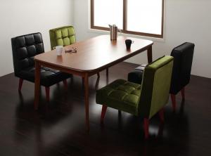 【新商品】組立設置付き ソファ&ダイニングセット DARNEY ダーニー 5点セット(テーブル+チェア4脚) W160 送料無料