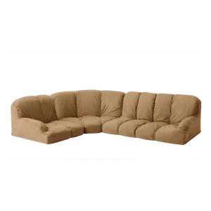 フロアコーナーソファ flaum フラウム ハイタイプ 左コーナーセット 1P+2P+コーナー 送料無料