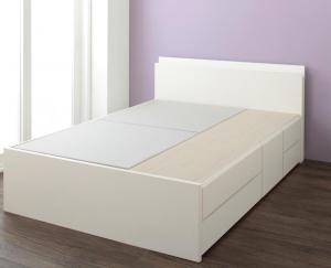 【新商品】組立設置付 日本製_棚・コンセント付き_大容量チェストベッド Spatium スパシアン ベッドフレームのみ セミシングル 送料無料