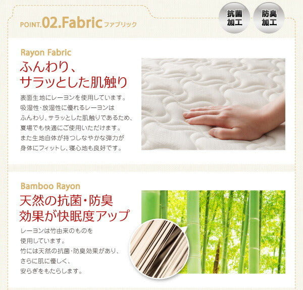 子どもの睡眠環境を考えた 日本製 安眠マットレス 抗菌・薄型・軽量 ジュニア 国産ポケットコイル EVA エヴァ シングル レギュラー丈 送料無料