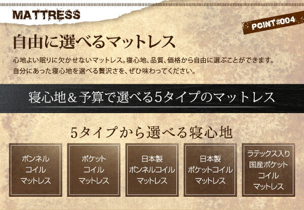 【新商品】フラップ棚・照明・コンセント付多機能チェストベッド Coleus コリウス 国産ポケットコイルマットレス付き ダブル 送料無料