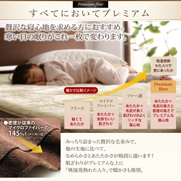 プレミアムマイクロファイバー贅沢仕立てのとろけるパッドシーツ gran+ グランプラス 敷きパッド ダブル 送料無料