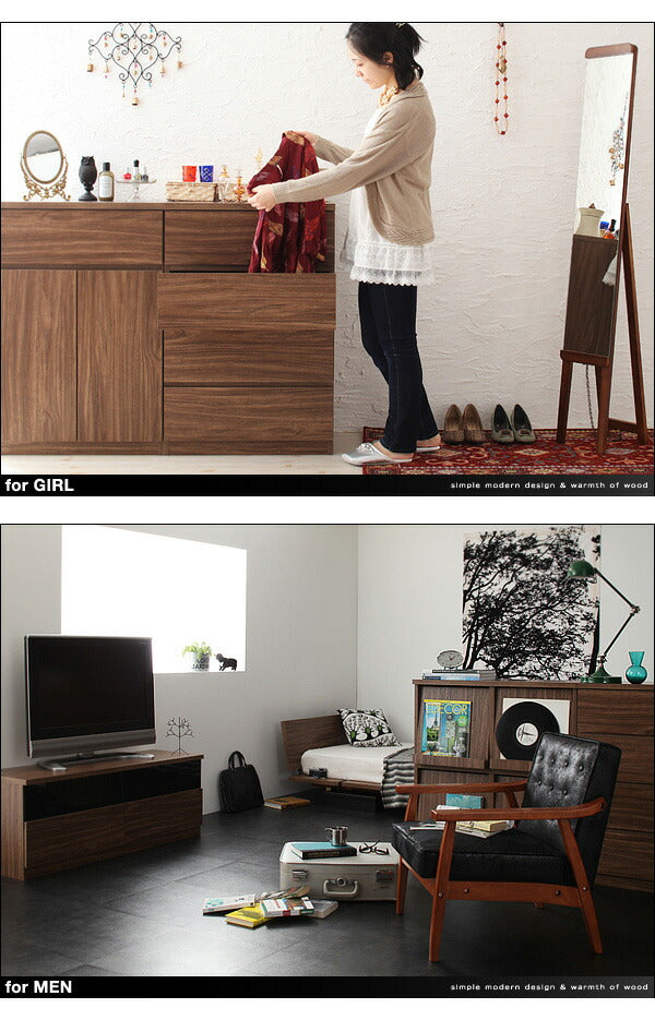 【新商品】シンプルモダンリビングシリーズ nux ヌクス キャビネット 送料無料