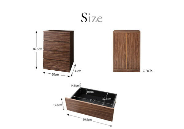 【新商品】シンプルモダンリビングシリーズ nux ヌクス 2点セット(チェスト+フラップチェスト) 送料無料