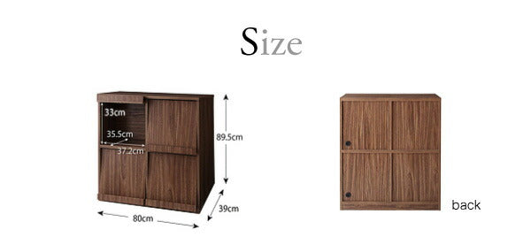 【新商品】シンプルモダンリビングシリーズ nux ヌクス 2点セット(フラップチェスト×2) 送料無料