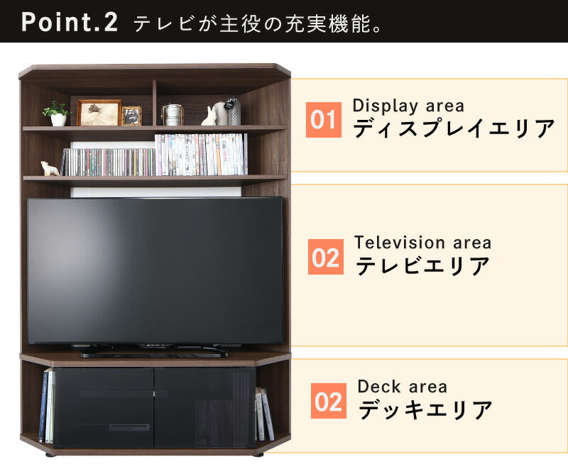 ハイタイプコーナーテレビボード Nova ノヴァ 送料無料