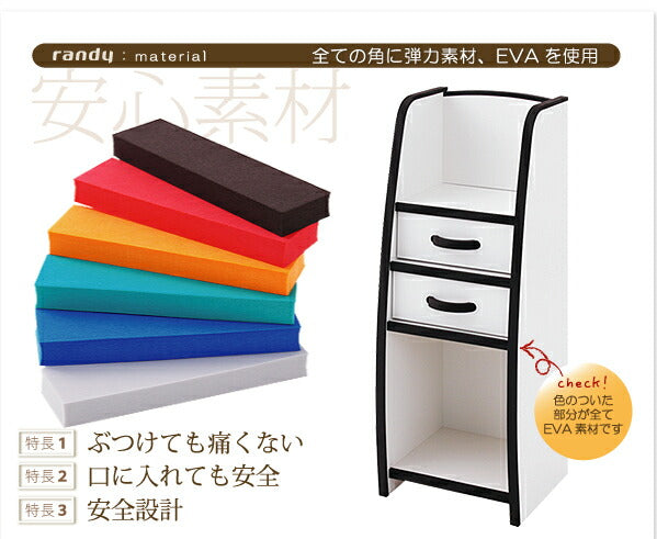 【新商品】ソフト素材キッズファニチャーシリーズ ハンガーラック march マーチ レギュラータイプ 送料無料