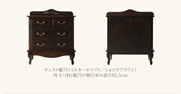 【新商品】フレンチアンティーク調クラシック家具シリーズ vertu ヴェルテュ キャビネット 幅110 送料無料