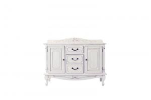 【新商品】フレンチアンティーク調クラシック家具シリーズ vertu ヴェルテュ キャビネット 幅110 送料無料