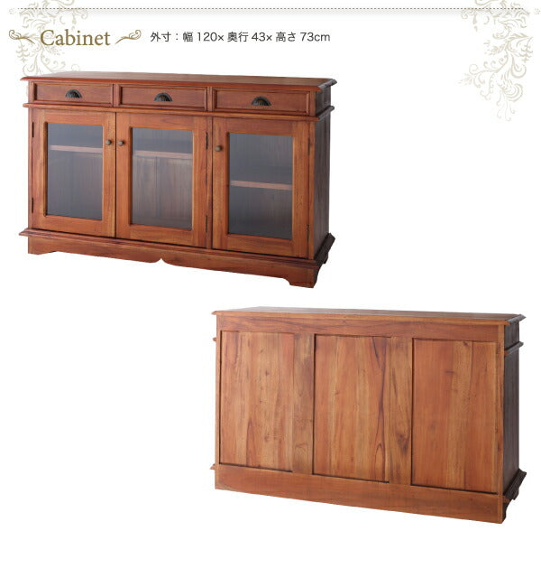 【新商品】アンティーク調アジアン家具シリーズ RADOM ラドム デスク W90 送料無料