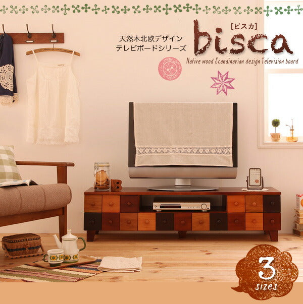 天然木北欧デザインテレビボード Bisca ビスカ 幅89 送料無料