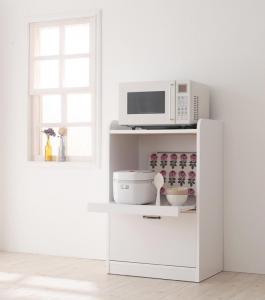 【新商品】ミニキッチン収納シリーズ amitie アミティエ レンジ台 ミニ 送料無料