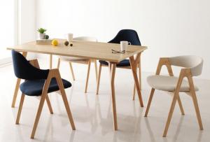 【新商品】組立設置付き モダンインテリアダイニング ULALU ウラル 5点セット(テーブル+チェア4脚) ハイタイプ・ロータイプミックス W140 送料無料