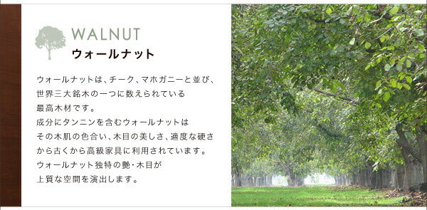 天然木ウォールナットモダンデザインダイニング Wyrd ヴィールド 4点セット(テーブル+チェア2脚+ベンチ1脚) W120 送料無料