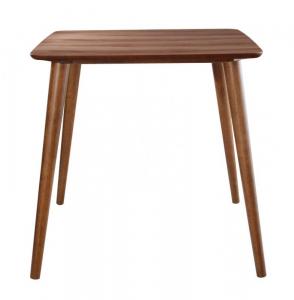 【新商品】ラウンドチェア×レザー カフェスタイルダイニング Patrie パトリ ダイニングテーブル W75 送料無料