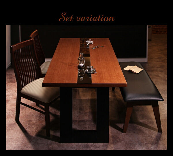 【新商品】組立設置付き モダンデザインダイニング Bistro M ビストロ エム 5点セット(テーブル+チェア4脚) W150 送料無料