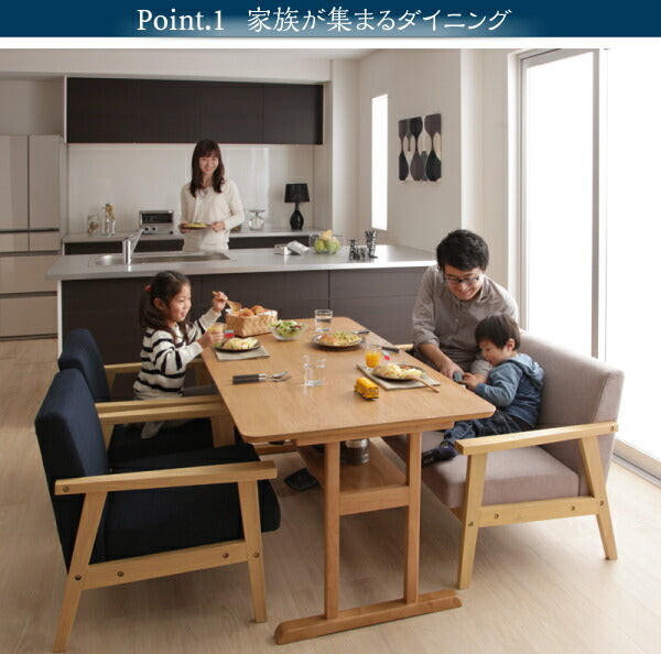 【新商品】組立設置付き モダンデザイン ソファダイニングセット HARPER ハーパー ダイニングテーブル W120 送料無料