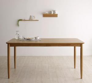 【新商品】天然木 北欧ナチュラルデザイン ダイニング Tiffin ティフィン ダイニングテーブル W150 送料無料