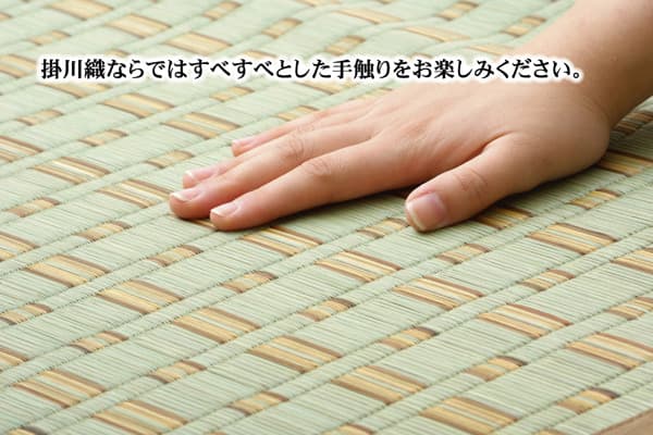 掛川織 い草カーペット 『雲仙』 本間2畳(約191×191cm) 送料無料