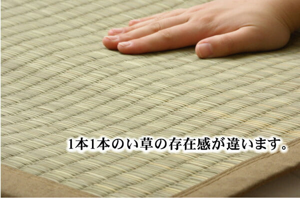 純国産 沖縄ビーグの寝ござ 『ざわわ』 ダブル(約128×200cm)※枚つなぎ 送料無料