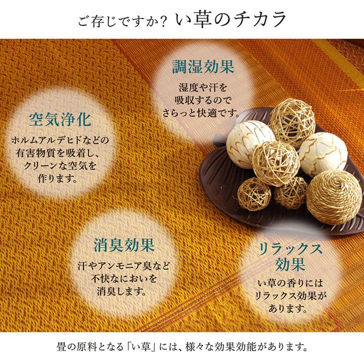 ラグ 国産 純国産 日本製 い草 モダン 抗菌防臭 自然素材 不織布 約176×230cm 送料無料 - 【公式】allecore(アレコレ) 家具インテリア・生活雑貨のオンライン通販
