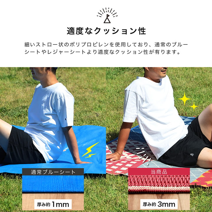 【新商品】パッチワーク調 洗える ラグ アウトドア 収納袋付き 国産 日本製 丈夫 約174×174cm 江戸間2畳 送料無料