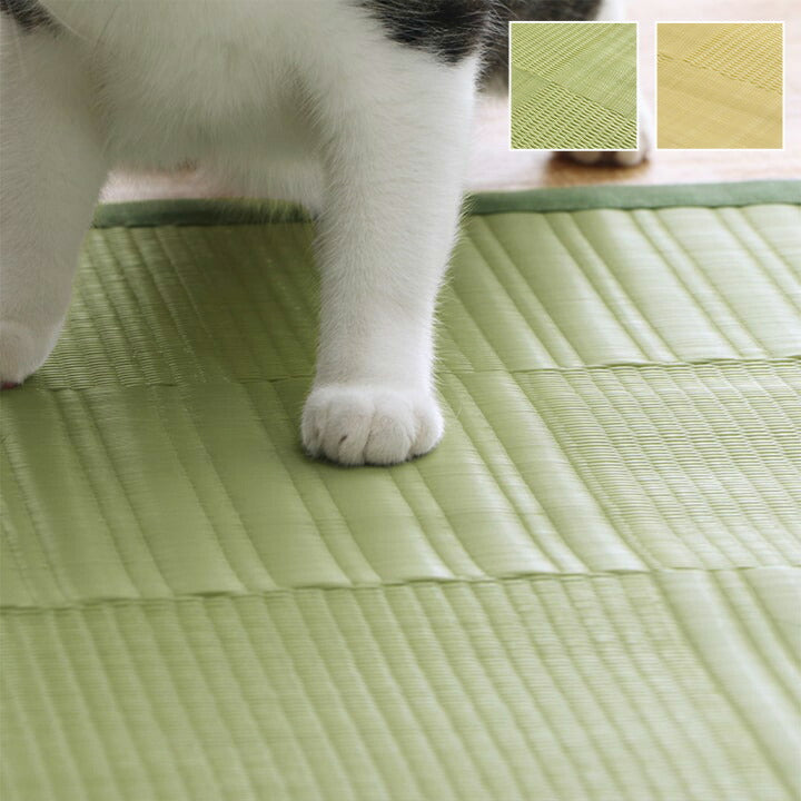 【新商品】ラグ 洗える カーペット 日本製 国産 抗菌 防臭 消臭 アウトドア レジャー 敷物 和室 シンプル 江戸間8畳(約348×352cm) 送料無料