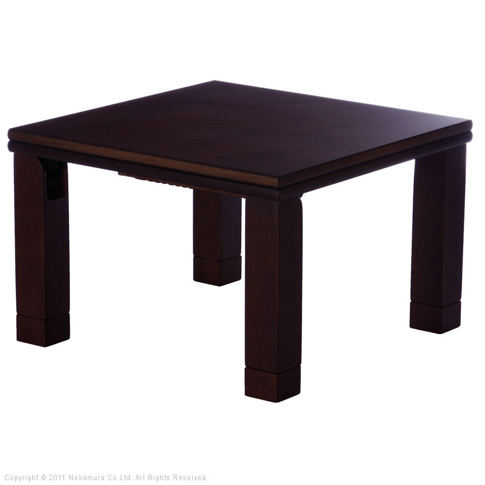 こたつ 正方形 楢天然木国産折れ脚こたつ 60x60cm 折脚 継ぎ脚 高さ調整 テーブル ローテーブル 天然木 日本製 リモートワーク 在宅ワーク