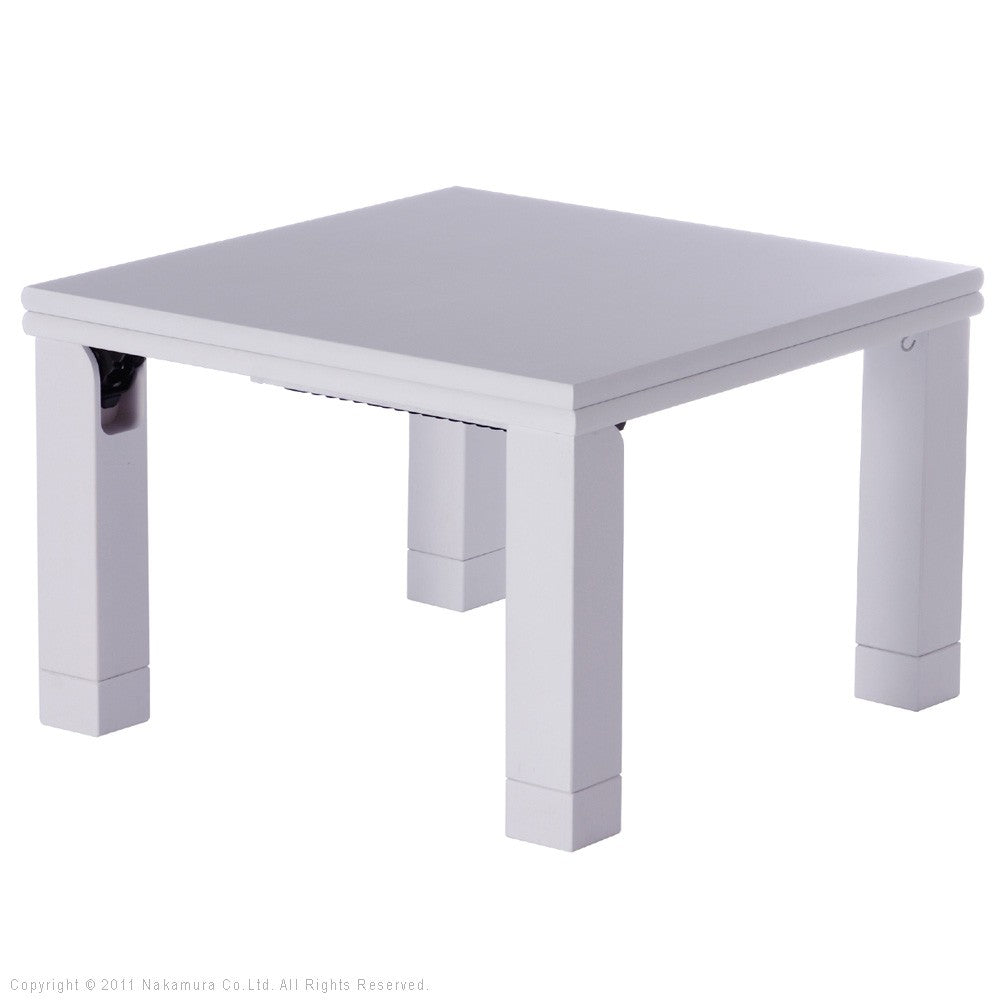 こたつ 正方形 楢天然木国産折れ脚こたつ 60x60cm 折脚 継ぎ脚 高さ調整 テーブル ローテーブル 天然木 日本製 リモートワーク 在宅ワーク