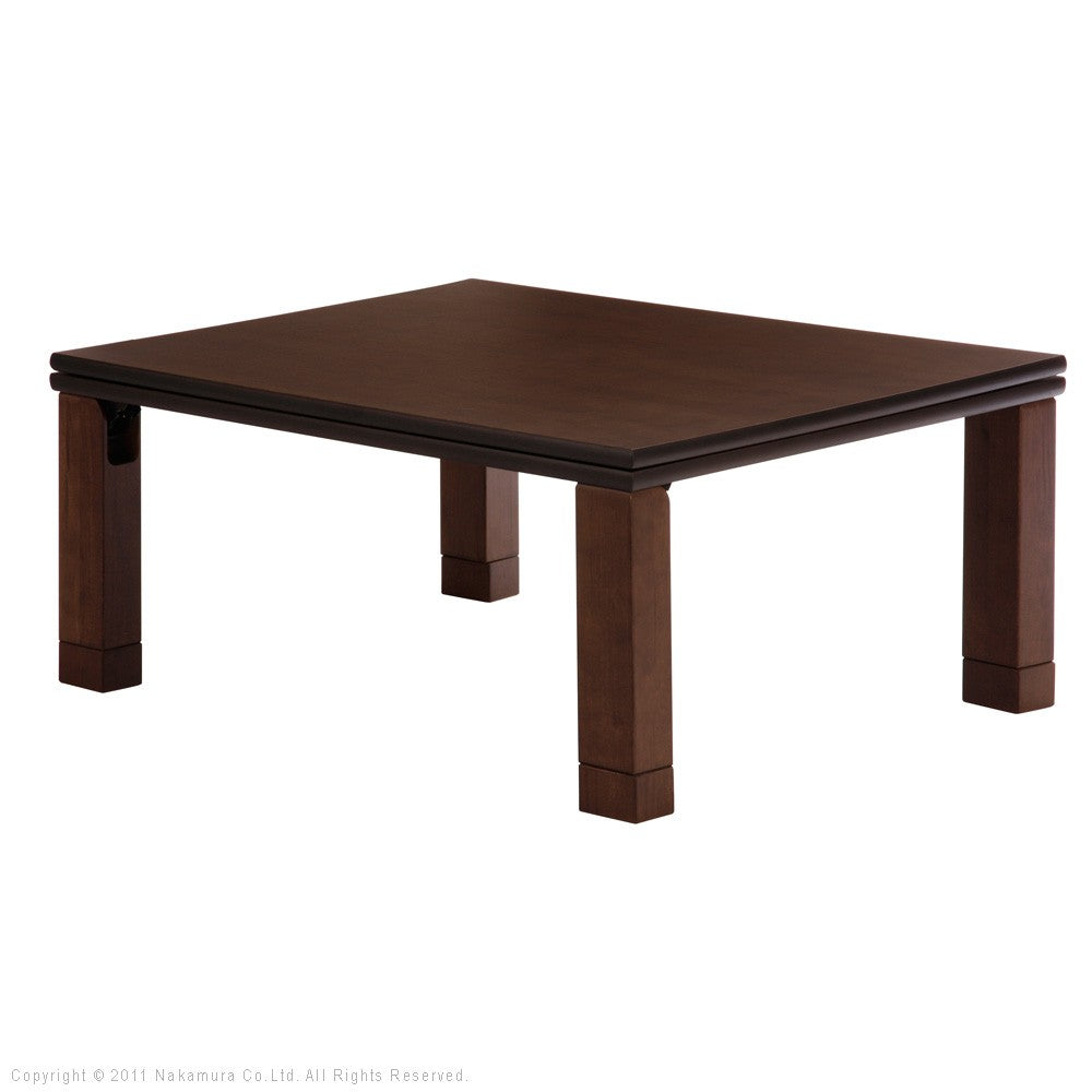 こたつ 正方形 楢天然木国産折れ脚こたつ 80x80cm 折脚 継ぎ脚 高さ調整 テーブル ローテーブル 天然木 日本製 リモートワーク 在宅ワーク