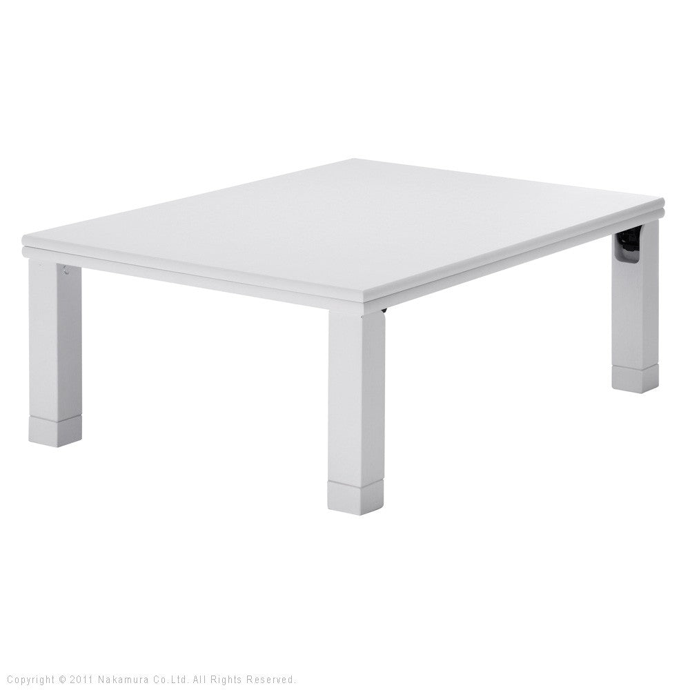 こたつ 長方形 楢天然木国産折れ脚こたつ 105x75cm 折脚 継ぎ脚 高さ調整 テーブル ローテーブル 天然木 日本製 リモートワーク 在宅ワーク