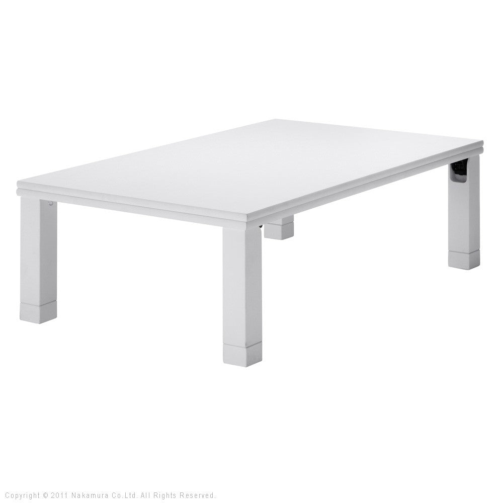 こたつ 長方形 楢天然木国産折れ脚こたつ 120x75cm 折脚 継ぎ脚 高さ調整 テーブル ローテーブル 天然木 日本製 リモートワーク 在宅ワーク