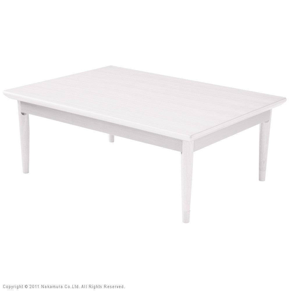 こたつ 長方形 北欧デザインこたつテーブル 105x75cm 北欧 ナチュラル 継ぎ脚 高さ調整 テーブル 天然木 日本製 リモート 在宅