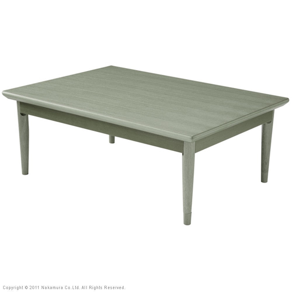 こたつ 長方形 北欧デザインこたつテーブル 120x75cm 北欧 ナチュラル 継ぎ脚 高さ調整 テーブル 天然木 日本製 リモート 在宅