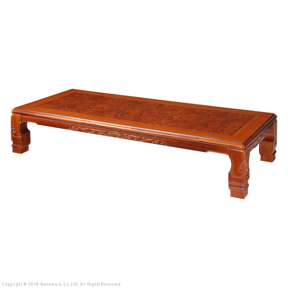 こたつ 長方形 大判サイズ 和調継脚こたつ 210x90cm 紫檀 けやき 継ぎ脚 高さ調整 テーブル ローテーブル 天然木 日本製 リモートワーク 在宅ワーク