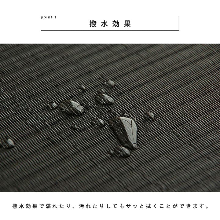 日本製 水拭きできる ポリプロピレン 置き畳 ユニット畳 シンプル 約70×70cm 4P (同色4枚組) 送料無料