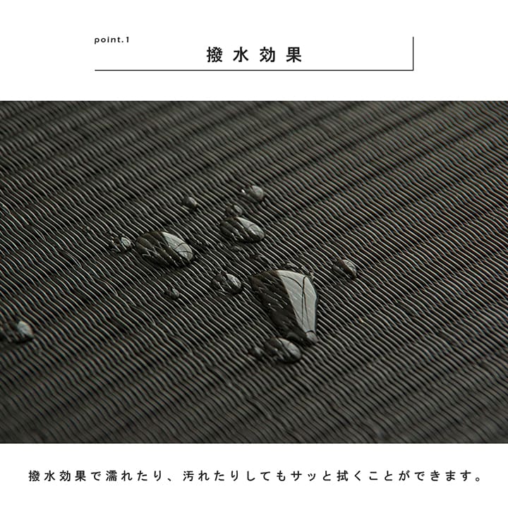 日本製 水拭きできる ポリプロピレン 置き畳 ユニット畳 シンプル 約70×70cm 9P (同色9枚組) 送料無料