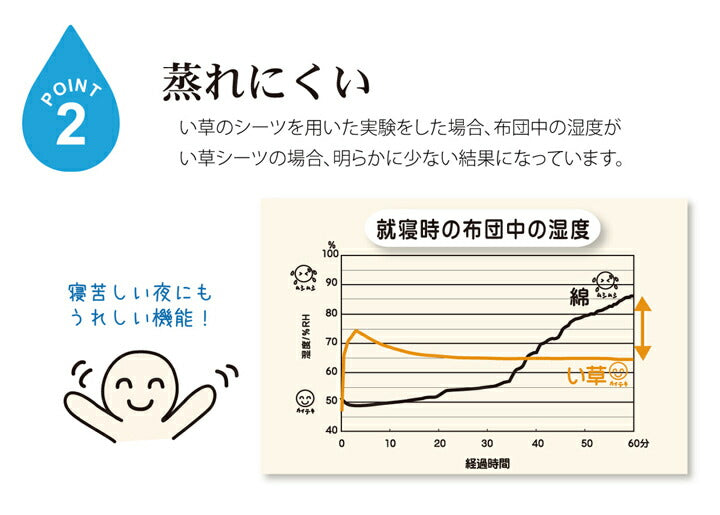固わた40mm入り い草ごろ寝フリーマット(おやじの場所) 『大和』 約70×150cm 送料無料