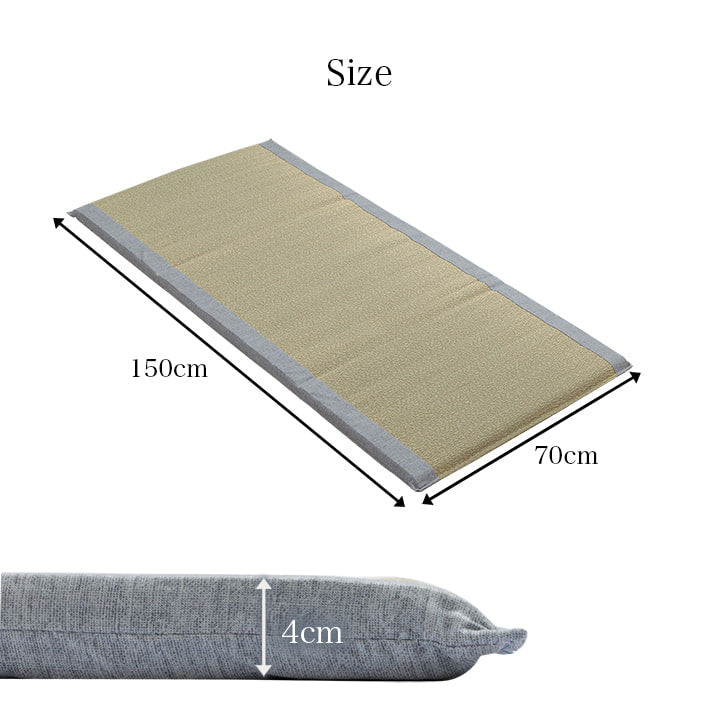 寝具 マット マットレス い草 国産 日本製 ボリューム くつろぎ プレゼント ギフト ラッピング 吸汗 調湿 消臭 お手入れ簡単 約70×150cm 送料無料