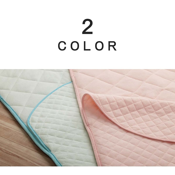 【新商品】寝具 お昼寝マット 肌掛け布団 一体型 寝冷え対策 キッズ ジュニア 綿100% 滑り止め付き 洗える 洗濯機丸洗い 優しいタオル地 70×120cm 送料無料