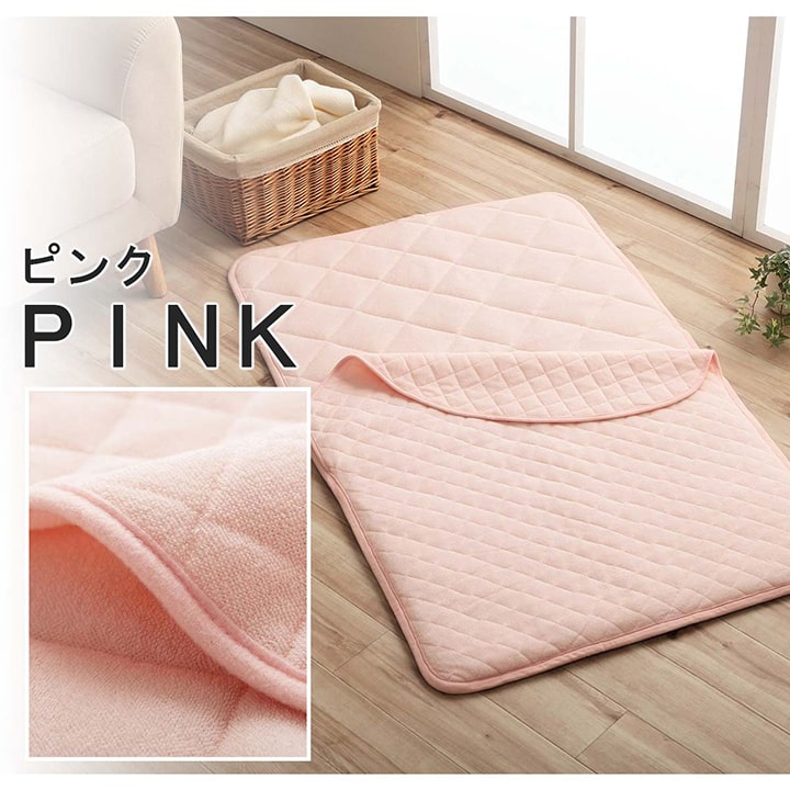 【新商品】寝具 お昼寝マット 肌掛け布団 一体型 寝冷え対策 キッズ ジュニア 綿100% 滑り止め付き 洗える 洗濯機丸洗い 優しいタオル地 70×120cm 送料無料