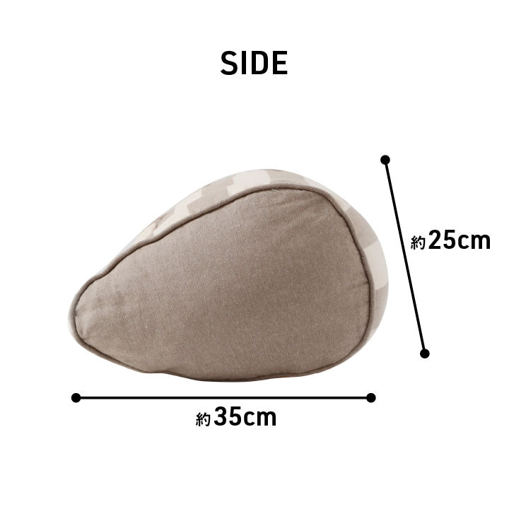 クッション 寄りかかり 日本製 オーガニックコットン 綿100% ボーダー 洗える 背もたれ 約55×35×25cm 送料無料 - 【公式】allecore(アレコレ) 家具インテリア・生活雑貨のオンライン通販