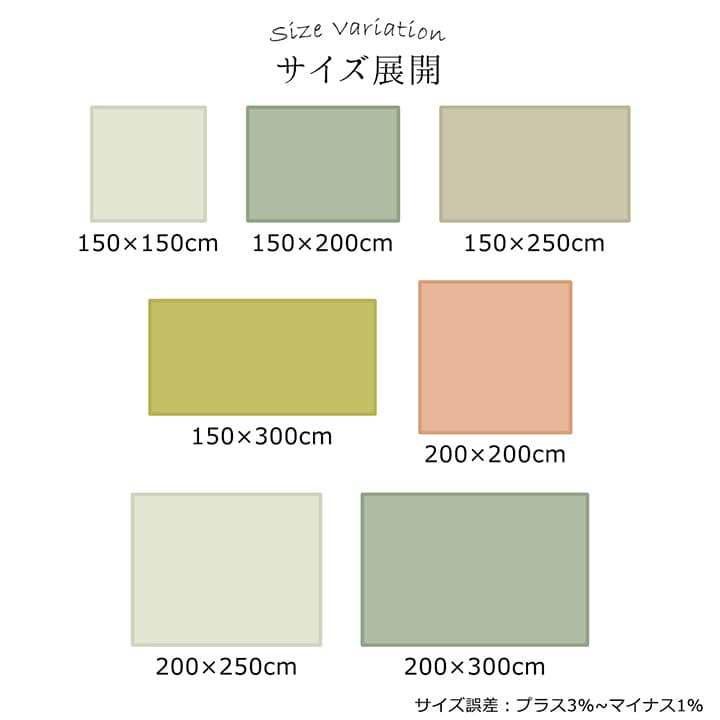 日本 抗菌 消臭 清潔 オーダー ラグ カーペット 防炎 アレルキャッチャー 抗アレル物質 ダニ対策 シャギー 無地 約2.4畳 約150×250cm 送料無料
