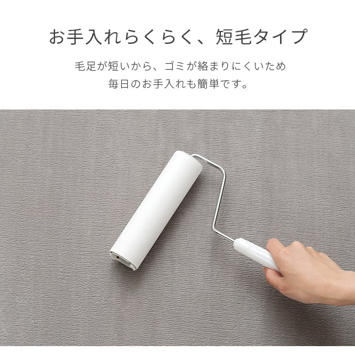 ラグ カーペット 円形 洗える 抗菌防臭 低ホルムアルデヒド 滑り止め付き 薄手 お手入れ簡単 無地 約185cm丸 (ホットカーペット対応) 送料無料