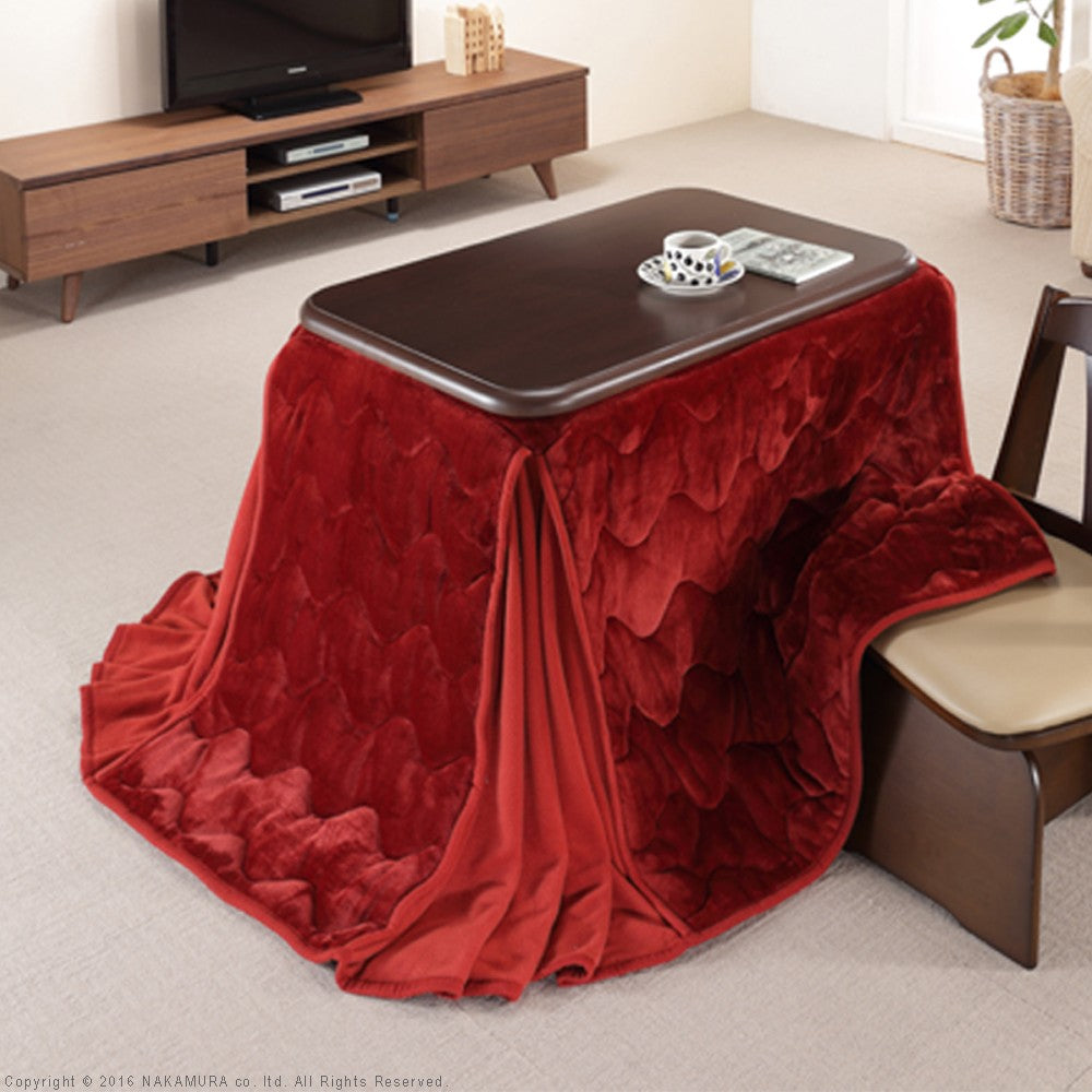 こたつ布団 長方形 はっ水リバーシブルお手入れラクラクダイニングこたつ布団 90x60cmこたつ用(252x222) 省スペース