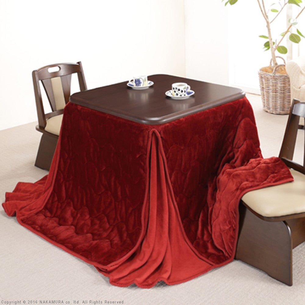 こたつ布団 正方形 はっ水リバーシブルお手入れラクラクダイニングこたつ布団 80x80cmこたつ用(242x242) 省スペース