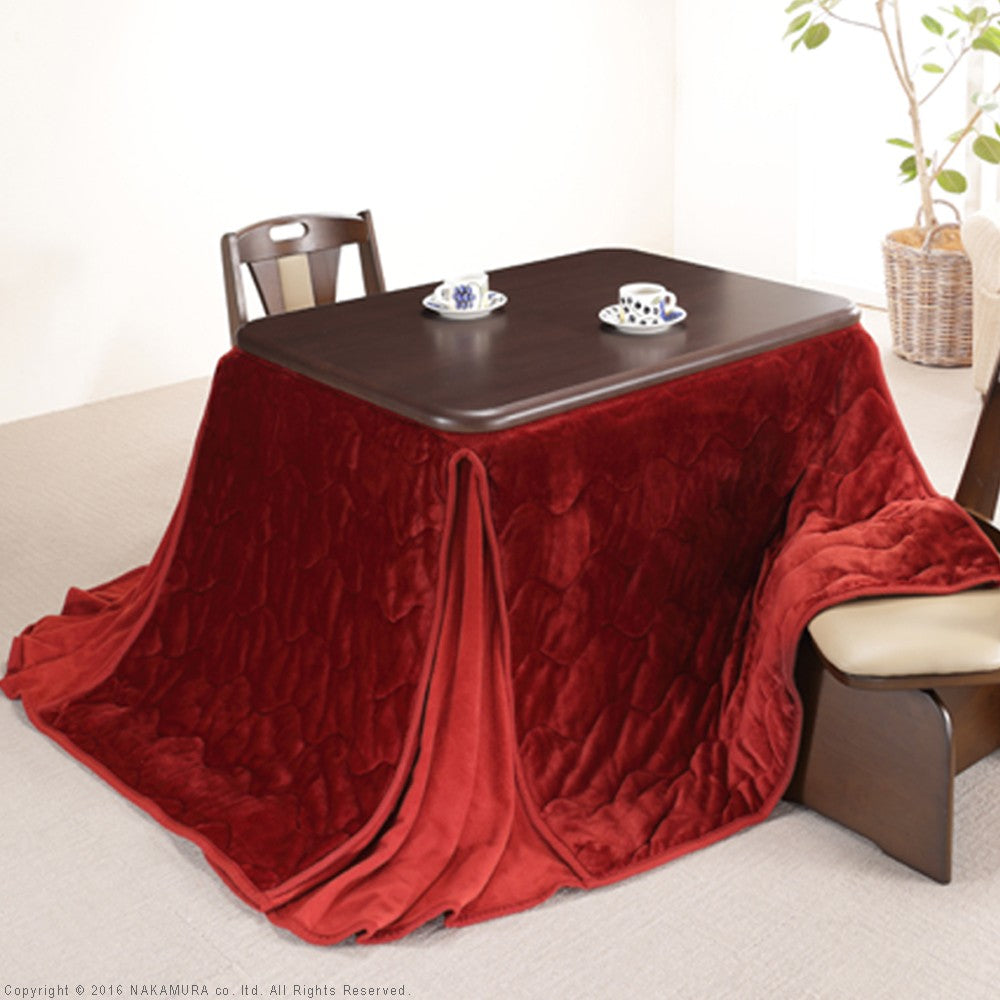 こたつ布団 長方形 はっ水リバーシブルお手入れラクラクダイニングこたつ布団 105x80cmこたつ用(267x242) 省スペース